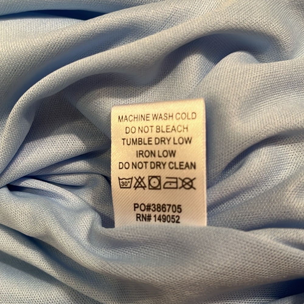 NWT Baby Blue Sweetheart neckline mini dress by Fashion Nova, size Medium - Picture 11 of 15
